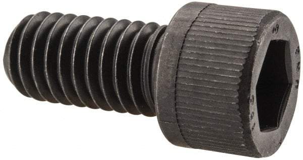 Unbrako - 7/16-14 UNC Hex Socket Drive, Socket Cap Screw - Alloy Steel, Black Oxide Finish, 7/8" Length Under Head - USA Tool & Supply