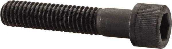 Unbrako - 7/16-14 UNC Hex Socket Drive, Socket Cap Screw - Alloy Steel, Black Oxide Finish, 2-1/4" Length Under Head - USA Tool & Supply