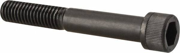 Unbrako - 7/16-14 UNC Hex Socket Drive, Socket Cap Screw - Alloy Steel, Black Oxide Finish, 3" Length Under Head - USA Tool & Supply