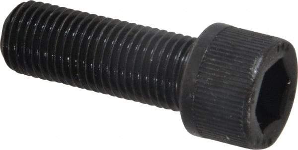 Unbrako - 7/16-20 UNF Hex Socket Drive, Socket Cap Screw - Alloy Steel, Black Oxide Finish, 1-1/4" Length Under Head - USA Tool & Supply