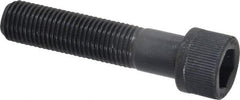 Unbrako - 7/16-20 UNF Hex Socket Drive, Socket Cap Screw - Alloy Steel, Black Oxide Finish, 2" Length Under Head - USA Tool & Supply