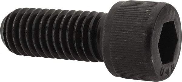 Unbrako - 1/2-13 UNC Hex Socket Drive, Socket Cap Screw - Alloy Steel, Black Oxide Finish, 1-1/4" Length Under Head - USA Tool & Supply