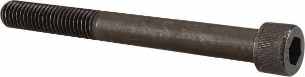 Unbrako - 1/2-13 UNC Hex Socket Drive, Socket Cap Screw - Alloy Steel, Black Oxide Finish, 4-3/4" Length Under Head - USA Tool & Supply