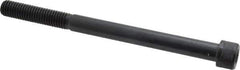 Unbrako - 1/2-13 UNC Hex Socket Drive, Socket Cap Screw - Alloy Steel, Black Oxide Finish, 6-1/2" Length Under Head - USA Tool & Supply