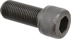 Unbrako - 1/2-20 UNF Hex Socket Drive, Socket Cap Screw - Alloy Steel, Black Oxide Finish, 1-1/4" Length Under Head - USA Tool & Supply