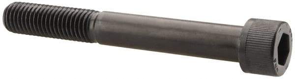 Unbrako - 5/8-11 UNC Hex Socket Drive, Socket Cap Screw - Alloy Steel, Black Oxide Finish, 5" Length Under Head - USA Tool & Supply