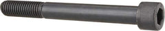 Unbrako - 5/8-11 UNC Hex Socket Drive, Socket Cap Screw - Alloy Steel, Black Oxide Finish, 5-1/2" Length Under Head - USA Tool & Supply