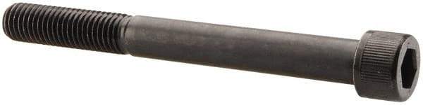 Unbrako - 5/8-11 UNC Hex Socket Drive, Socket Cap Screw - Alloy Steel, Black Oxide Finish, 6" Length Under Head - USA Tool & Supply