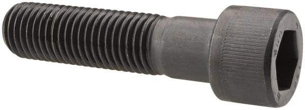 Unbrako - 7/8-9 UNC Hex Socket Drive, Socket Cap Screw - Alloy Steel, Black Oxide Finish, 3-1/2" Length Under Head - USA Tool & Supply