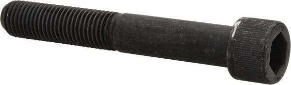 Unbrako - 7/8-9 UNC Hex Socket Drive, Socket Cap Screw - Alloy Steel, Black Oxide Finish, 6" Length Under Head - USA Tool & Supply
