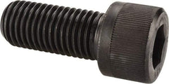 Unbrako - 1-8 UNC Hex Socket Drive, Socket Cap Screw - Alloy Steel, Black Oxide Finish, 2-1/4" Length Under Head - USA Tool & Supply