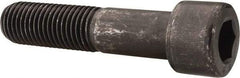 Unbrako - 1-8 UNC Hex Socket Drive, Socket Cap Screw - Alloy Steel, Black Oxide Finish, 4-1/2" Length Under Head - USA Tool & Supply
