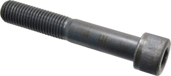 Unbrako - 1-8 UNC Hex Socket Drive, Socket Cap Screw - Alloy Steel, Black Oxide Finish, 6" Length Under Head - USA Tool & Supply