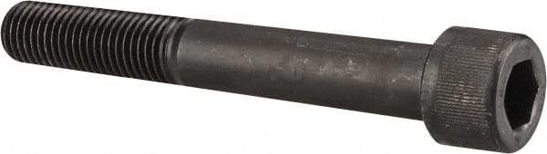 Unbrako - 1-8 UNC Hex Socket Drive, Socket Cap Screw - Alloy Steel, Black Oxide Finish, 7" Length Under Head - USA Tool & Supply