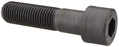 Unbrako - 1-1/4 - 7 UNC Hex Socket Drive, Socket Cap Screw - Alloy Steel, Black Oxide Finish, 5" Length Under Head - USA Tool & Supply