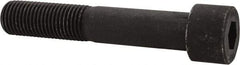 Unbrako - 1-1/4 - 7 UNC Hex Socket Drive, Socket Cap Screw - Alloy Steel, Black Oxide Finish, 7" Length Under Head - USA Tool & Supply