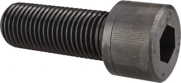 Unbrako - 1-1/2 - 6 UNC Hex Socket Drive, Socket Cap Screw - Alloy Steel, Black Oxide Finish, 4" Length Under Head - USA Tool & Supply