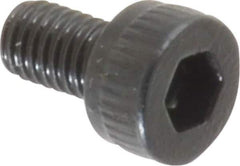 Unbrako - M3x0.50 Metric Coarse Hex Socket Drive, Socket Cap Screw - Grade 12.9 Alloy Steel, Black Oxide Finish, 5mm Length Under Head - USA Tool & Supply