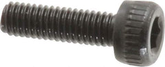 Unbrako - M3x0.50 Metric Coarse Hex Socket Drive, Socket Cap Screw - Grade 12.9 Alloy Steel, Black Oxide Finish, 10mm Length Under Head - USA Tool & Supply