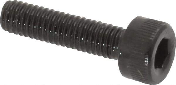 Unbrako - M3x0.50 Metric Coarse Hex Socket Drive, Socket Cap Screw - Grade 12.9 Alloy Steel, Black Oxide Finish, 12mm Length Under Head - USA Tool & Supply