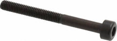 Unbrako - M3x0.50 Metric Coarse Hex Socket Drive, Socket Cap Screw - Grade 12.9 Alloy Steel, Black Oxide Finish, 30mm Length Under Head - USA Tool & Supply