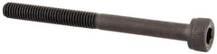 Unbrako - M3x0.50 Metric Coarse Hex Socket Drive, Socket Cap Screw - Grade 12.9 Alloy Steel, Black Oxide Finish, 35mm Length Under Head - USA Tool & Supply