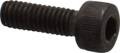 Unbrako - M4x0.70 Metric Coarse Hex Socket Drive, Socket Cap Screw - Grade 12.9 Alloy Steel, Black Oxide Finish, 12mm Length Under Head - USA Tool & Supply
