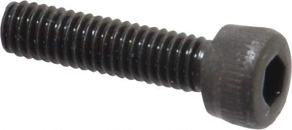 Unbrako - M4x0.70 Metric Coarse Hex Socket Drive, Socket Cap Screw - Grade 12.9 Alloy Steel, Black Oxide Finish, 16mm Length Under Head - USA Tool & Supply