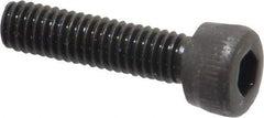 Unbrako - M4x0.70 Metric Coarse Hex Socket Drive, Socket Cap Screw - Grade 12.9 Alloy Steel, Black Oxide Finish, 16mm Length Under Head - USA Tool & Supply