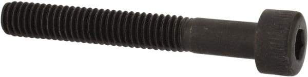 Unbrako - M4x0.70 Metric Coarse Hex Socket Drive, Socket Cap Screw - Grade 12.9 Alloy Steel, Black Oxide Finish, 30mm Length Under Head - USA Tool & Supply