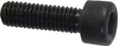 Unbrako - M5x0.80 Metric Coarse Hex Socket Drive, Socket Cap Screw - Grade 12.9 Alloy Steel, Black Oxide Finish, 16mm Length Under Head - USA Tool & Supply