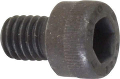 Unbrako - M6x1.00 Metric Coarse Hex Socket Drive, Socket Cap Screw - Grade 12.9 Alloy Steel, Black Oxide Finish, 8mm Length Under Head - USA Tool & Supply