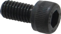 Unbrako - M6x1.00 Metric Coarse Hex Socket Drive, Socket Cap Screw - Grade 12.9 Alloy Steel, Black Oxide Finish, 12mm Length Under Head - USA Tool & Supply
