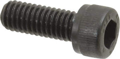 Unbrako - M6x1.00 Metric Coarse Hex Socket Drive, Socket Cap Screw - Grade 12.9 Alloy Steel, Black Oxide Finish, 16mm Length Under Head - USA Tool & Supply