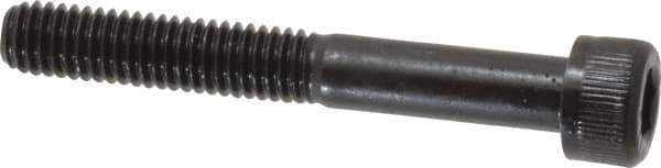 Unbrako - M6x1.00 Metric Coarse Hex Socket Drive, Socket Cap Screw - Grade 12.9 Alloy Steel, Black Oxide Finish, 45mm Length Under Head - USA Tool & Supply