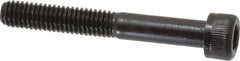 Unbrako - M6x1.00 Metric Coarse Hex Socket Drive, Socket Cap Screw - Grade 12.9 Alloy Steel, Black Oxide Finish, 45mm Length Under Head - USA Tool & Supply