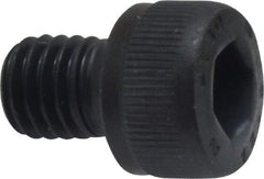 Unbrako - M8x1.25 Metric Coarse Hex Socket Drive, Socket Cap Screw - Grade 12.9 Alloy Steel, Black Oxide Finish, 10mm Length Under Head - USA Tool & Supply