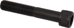 Unbrako - M12x1.75 Metric Coarse Hex Socket Drive, Socket Cap Screw - Grade 12.9 Alloy Steel, Black Oxide Finish, 70mm Length Under Head - USA Tool & Supply