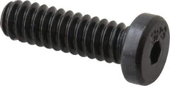 Unbrako - #10-24 UNC Hex Socket Drive, Low Socket Cap Screw - Alloy Steel, Black Oxide Finish, 5/8" Length Under Head - USA Tool & Supply
