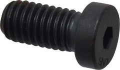 Unbrako - 3/8-16 UNC Hex Socket Drive, Low Socket Cap Screw - Alloy Steel, Black Oxide Finish, 3/4" Length Under Head - USA Tool & Supply