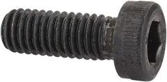 Unbrako - M6x1.00 Metric Coarse Hex Socket Drive, Low Socket Cap Screw - Grade 10.9 Alloy Steel, Black Oxide Finish, 16mm Length Under Head - USA Tool & Supply