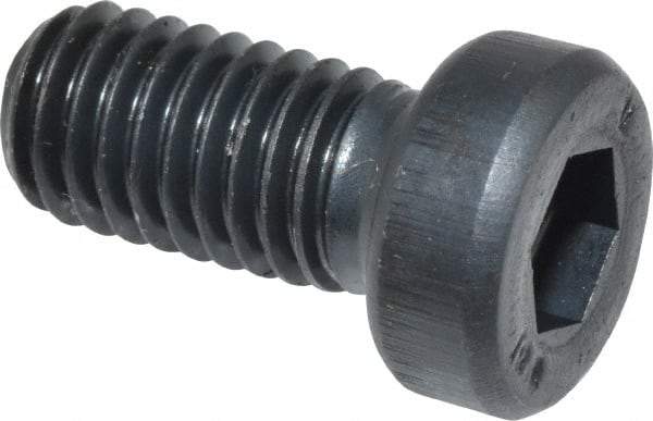 Unbrako - M8x1.25 Metric Coarse Hex Socket Drive, Low Socket Cap Screw - Grade 10.9 Alloy Steel, Black Oxide Finish, 16mm Length Under Head - USA Tool & Supply