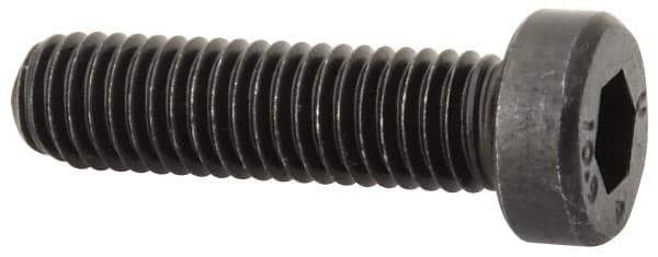 Unbrako - M8x1.25 Metric Coarse Hex Socket Drive, Low Socket Cap Screw - Grade 10.9 Alloy Steel, Black Oxide Finish, 30mm Length Under Head - USA Tool & Supply