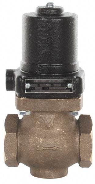 Magnatrol Valve - 1-1/4" Port, 2 Way, Solenoid Valve - Normally Closed - USA Tool & Supply