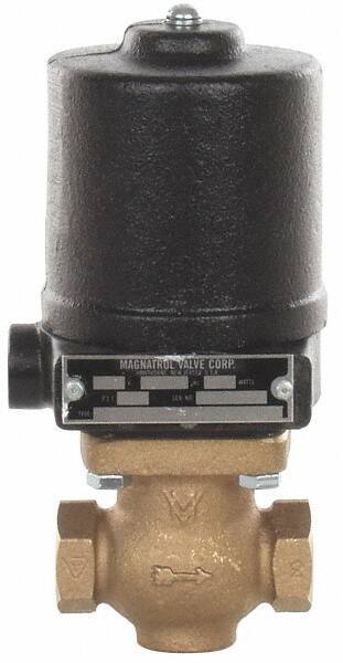 Magnatrol Valve - 1/2" Port, 2 Way, Solenoid Valve - Normally Closed - USA Tool & Supply