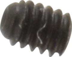 Unbrako - #1-72 UNF, 3/32" OAL, Cup Point Set Screw - Grade 8 Alloy Steel, 0.035" Key - USA Tool & Supply