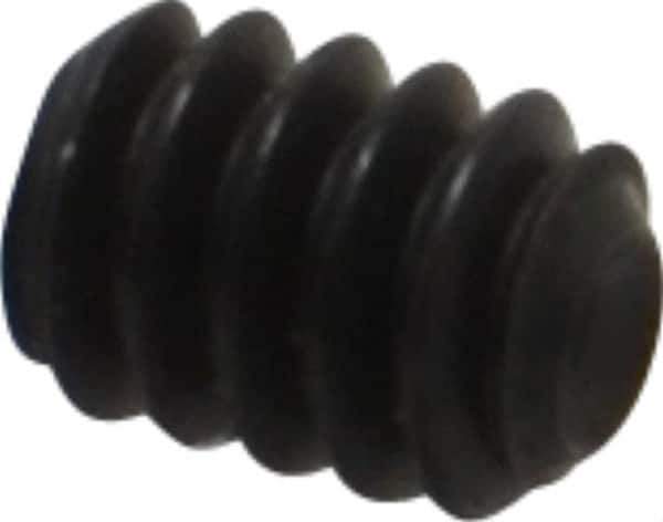 Unbrako - #6-32 UNC, 3/16" OAL, Cup Point Set Screw - Grade 8 Alloy Steel, 1/16" Key - USA Tool & Supply