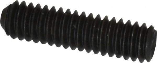 Unbrako - #8-32 UNC, 5/8" OAL, Cup Point Set Screw - Grade 8 Alloy Steel, 5/64" Key - USA Tool & Supply