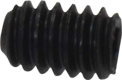 Unbrako - 1/4-20 UNC, 3/8" OAL, Cup Point Set Screw - Grade 8 Alloy Steel, 1/8" Key - USA Tool & Supply