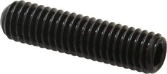 Unbrako - 3/8-16 UNC, 1-1/2" OAL, Cup Point Set Screw - Grade 8 Alloy Steel, 3/16" Key - USA Tool & Supply